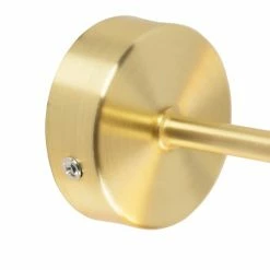 QAZQA Appliques Murales Et Spots Applique Murale En Acier Doré/laiton -Luminaires Soldes 2022 applique murale en acier dore laiton 3