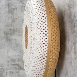 Good & Mojo Appliques Murales Et Spots Applique Murale En Bambou Blanc D60 -Luminaires Soldes 2022 applique murale en bambou blanc d60 4