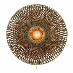 Good & Mojo Appliques Murales Et Spots Applique Murale En Bambou D87