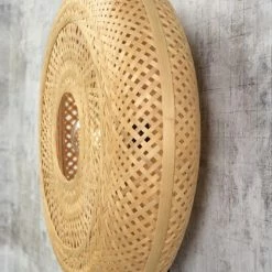 Good & Mojo Appliques Murales Et Spots Applique Murale En Bambou Naturel D60 -Luminaires Soldes 2022 applique murale en bambou naturel d60 5