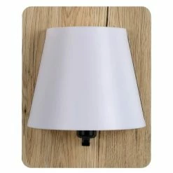 Lucide Appliques Murales Et Spots Applique Murale En Bois Clair Et Polypropylène H25cm -Luminaires Soldes 2022 applique murale en bois clair et polypropylene h25cm 3