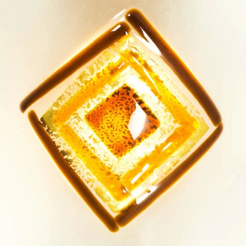 Keria Appliques Murales Et Spots Applique Murale En Glass Ambre 6 Keria Appliques Murales Et Spots Applique Murale En Glass Ambre – Image 4