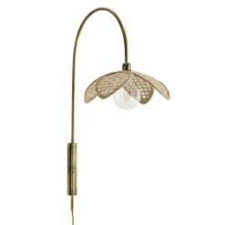 Madam Stoltz Appliques Murales Et Spots Applique Murale En Jute