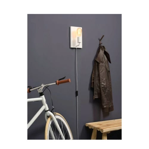 It's About Romi Appliques Murales Et Spots Applique Murale En Métal Blanc H25cm 4 It's About Romi Appliques Murales Et Spots Applique Murale En Métal Blanc H25cm – Image 2