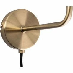 Leitmotiv Appliques Murales Et Spots Applique Murale En Métal Bonnet Doré Antique -Luminaires Soldes 2022 applique murale en metal bonnet dore antique 3