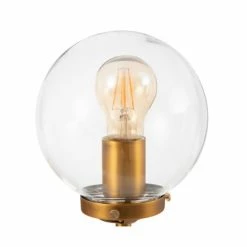 Ixia Appliques Murales Et Spots Applique Murale En Métal Doré Et Noir Globe En Verre H32,5cm -Luminaires Soldes 2022 applique murale en metal dore et noir globe en verre h32 5cm 4