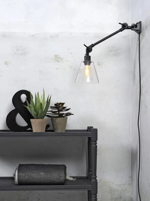 It's About Romi Appliques Murales Et Spots Applique Murale Métal Et Verre L55cm 5 It's About Romi Appliques Murales Et Spots Applique Murale Métal Et Verre L55cm – Image 3