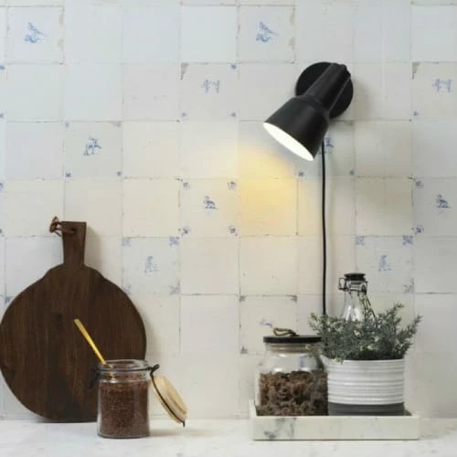 It's About Romi Appliques Murales Et Spots Applique Murale Métal Noir H21cm 4 It's About Romi Appliques Murales Et Spots Applique Murale Métal Noir H21cm – Image 2