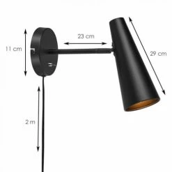 Markslöjd Appliques Murales Et Spots Applique Murale Noire -Luminaires Soldes 2022 applique murale noire 2