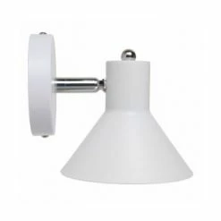 Wadiga Appliques Murales Et Spots Applique Murale Ronde En Métal Gris 13x15,5x14cm -Luminaires Soldes 2022 applique murale ronde en metal blanc 13x15 5x14cm