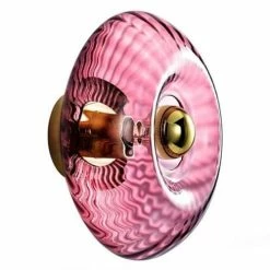 Elements Lighting Appliques Murales Et Spots Applique Murale Verre Ø28cm