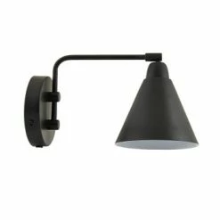 House Doctor Appliques Murales Et Spots Applique Noire Avec Petit Bras Pivotant -Luminaires Soldes 2022 applique noire avec petit bras pivotant 4