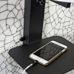 It's About Romi Appliques Murales Et Spots Applique Noire Avec Tablette Et Abat-jour H42cm 10 It's About Romi Appliques Murales Et Spots Applique Noire Avec Tablette Et Abat-jour H42cm -Luminaires Soldes 2022 applique noire avec tablette et abat jour h42cm 4