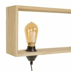 Sampa Helios Appliques Murales Et Spots Applique Ou Lampe à Poser étagère En Bois L42cm -Luminaires Soldes 2022 applique ou lampe a poser etagere en bois l42cm 5