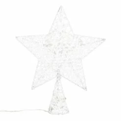 Maisons Du Monde Guirlandes Et Cimiers Cime De Sapin Lumineuse