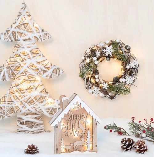 Maisons Du Monde Décorations à Poser De Noël Déco De Noël Maison Lumineuse 7 Maisons Du Monde Décorations à Poser De Noël Déco De Noël Maison Lumineuse – Image 5