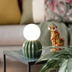 Maisons Du Monde Guirlandes Et Décorations Lumineuses Déco Lumineuse Cactus En Céramique Verte -Luminaires Soldes 2022 deco lumineuse cactus en ceramique verte 1000 2 16 227156 3