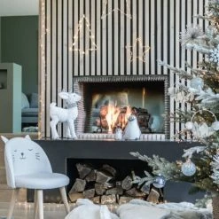 Maisons Du Monde Décorations Lumineuses De Noël Déco Murale étoile Lumineuse En Métal 50x50 -Luminaires Soldes 2022 deco murale etoile lumineuse en metal 50x50 1000 11 40 171830 10