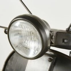 Maisons Du Monde Guirlandes Et Décorations Lumineuses Déco Murale Lumineuse Scooter En Métal Noir 53x123 -Luminaires Soldes 2022 deco murale lumineuse scooter en metal noir 53x123 1000 8 12 189473 3
