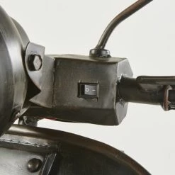 Maisons Du Monde Guirlandes Et Décorations Lumineuses Déco Murale Lumineuse Scooter En Métal Noir 53x123 -Luminaires Soldes 2022 deco murale lumineuse scooter en metal noir 53x123 1000 8 12 189473 4