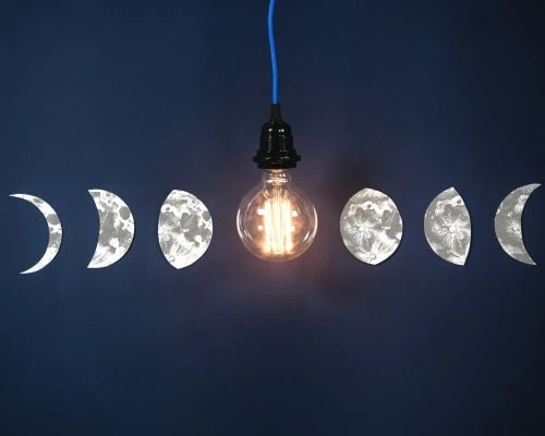 Hoopzi Suspensions Fil électrique En Tissu Luminaire Bleu Marine 4,5m 4 Hoopzi Suspensions Fil électrique En Tissu Luminaire Bleu Marine 4,5m – Image 2