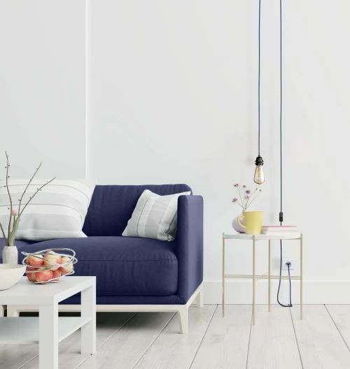 Hoopzi Suspensions Fil électrique En Tissu Luminaire Bleu Marine 4,5m 5 Hoopzi Suspensions Fil électrique En Tissu Luminaire Bleu Marine 4,5m – Image 3