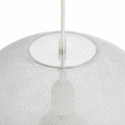 La Case De Cousin Paul Suspensions Globe Blanc D36cm -Luminaires Soldes 2022 globe blanc d36cm 4