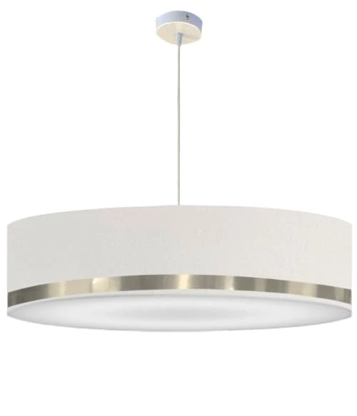 Abat-jours Suspensions Grande Suspension Jonc Blanc Et Aluminium T 80 X H 28 3 Abat-jours Suspensions Grande Suspension Jonc Blanc Et Aluminium T 80 X H 28