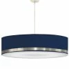Abat-jours Suspensions Grande Suspension Jonc Bleu Et Aluminium T 80 X H 28 2 Abat-jours Suspensions Grande Suspension Jonc Bleu Et Aluminium T 80 X H 28 -Luminaires Soldes 2022 grande suspension jonc bleu et aluminium t 80 x h 28