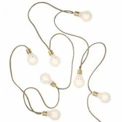 Madam Stoltz Guirlandes Et Décorations Lumineuses Guirlande Ampoules Texte