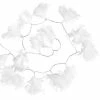 Maisons Du Monde Guirlandes Et Cimiers Guirlande Lumineuse Plumes Blanches L200
