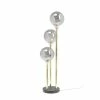 Kare Design Lampadaires Lampadaire 3 Globes En Verre, Acier Doré Et Marbre H83 -Luminaires Soldes 2022 lampadaire 3 globes en verre acier dore et marbre h83