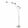 Maisons Du Monde Lampadaires Lampadaire 5 Branches En Métal Chromé H198 -Luminaires Soldes 2022 lampadaire 5 branches en metal chrome h198 1000 10 6 110952 1