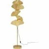 Kare Design Lampadaires Lampadaire 5 Feuilles De Ginkgo En Acier Doré H160 -Luminaires Soldes 2022 lampadaire 5 feuilles de ginkgo en acier dore h160