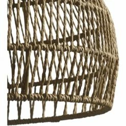 ATHM DESIGN Lampadaires Lampadaire Abat Jour Aspect Rotin Beige Et Pied Métal Noir -Luminaires Soldes 2022 lampadaire abat jour aspect rotin beige et pied metal noir 3