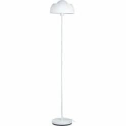 ATHM DESIGN Lampadaires Lampadaire Abat Jour Et Pied Métal Blanc -Luminaires Soldes 2022 lampadaire abat jour et pied metal blanc 15