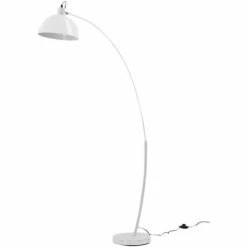 ATHM DESIGN Lampadaires Lampadaire Abat Jour Et Pied Métal Blanc -Luminaires Soldes 2022 lampadaire abat jour et pied metal blanc 2