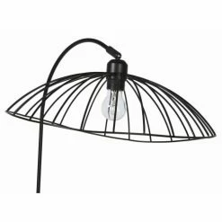 ATHM DESIGN Lampadaires Lampadaire Abat Jour Et Pied Métal Noir -Luminaires Soldes 2022 lampadaire abat jour et pied metal noir 13