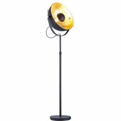 ATHM DESIGN Lampadaires Lampadaire Abat Jour Et Pied Métal Noir -Luminaires Soldes 2022 lampadaire abat jour et pied metal noir 20