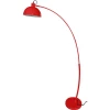 ATHM DESIGN Lampadaires Lampadaire Abat Jour Et Pied Métal Rouge -Luminaires Soldes 2022 lampadaire abat jour et pied metal rouge