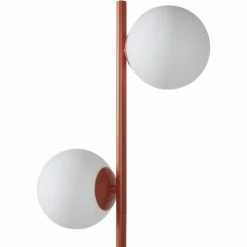 ATHM DESIGN Lampadaires Lampadaire Abat Jour Verre Pied Metal Brossé Marron -Luminaires Soldes 2022 lampadaire abat jour verre pied metal brosse marron 2