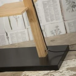 It's About Romi Lampadaires Lampadaire Avec étagères Métal/bois Noir H168cm -Luminaires Soldes 2022 lampadaire avec etageres metal bois noir h168cm 2