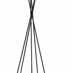 It's About Romi Lampadaires Lampadaire Avec Pieds Noirs Et Abat-jour Noir H175cm
