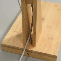 Good & Mojo Lampadaires Lampadaire Bambou/lin Gris Clair H207cm -Luminaires Soldes 2022 lampadaire bambou lin gris clair h207cm 5