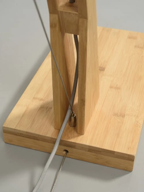 Good & Mojo Lampadaires Lampadaire Bambou/lin Vert H207cm 8 Good & Mojo Lampadaires Lampadaire Bambou/lin Vert H207cm â Image 6