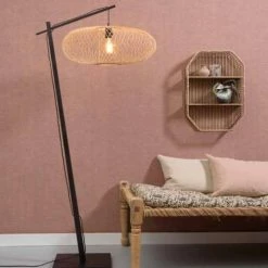 Good & Mojo Lampadaires Lampadaire Bambou Naturel H176cm -Luminaires Soldes 2022 lampadaire bambou naturel h176cm 7