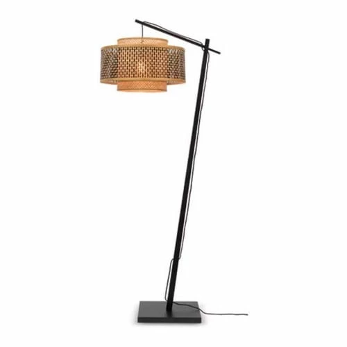 Good & Mojo Lampadaires Lampadaire Bambou Noir H176cm 3 Good & Mojo Lampadaires Lampadaire Bambou Noir H176cm
