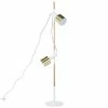 Beliani Lampadaires Lampadaire Blanc -Luminaires Soldes 2022 lampadaire blanc