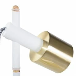 Beliani Lampadaires Lampadaire Blanc -Luminaires Soldes 2022 lampadaire blanc 2