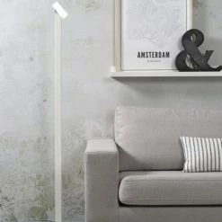 It's About Romi Lampadaires Lampadaire Blanc H142cm -Luminaires Soldes 2022 lampadaire blanc h142cm 1